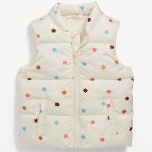 3 for $10 Star Patterned Puffer Vest Water Resistant Size 5T